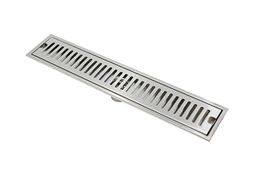 Customize sus304 stainless steel long bathroom shower channel drainer rectangular linear floor drain  71301106