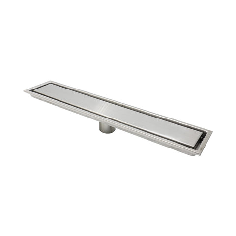 713014 71301404 Stainless steel invisible shower drain shower satin channel linear bathroom floor drain