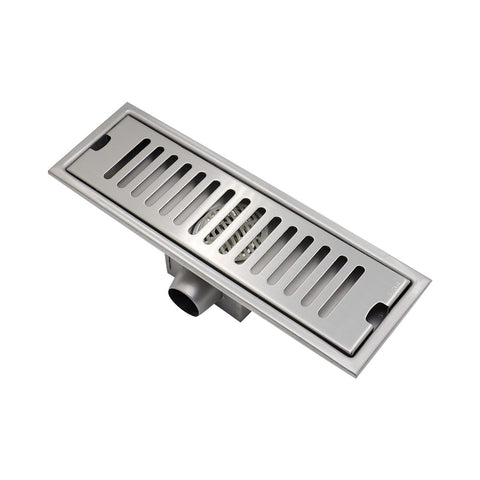 713015 71301502 Stainless Steel Long Shower Floor Drain Bathroom Invisible Rectangle Linear Drain