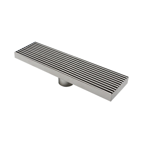 713018 71301802 New Design Bathroom Balcony Stainless Steel Anti-odor SUS SS 304 Long Floor Drain