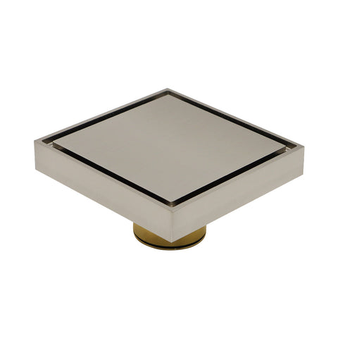 715048 71504802 Brass Bathroom Drainer Metal Brass Tile Insert Conceal Invisible Anti Odor Square Shower Floor Drain