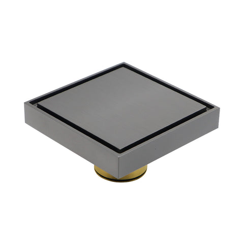 715048 71504805 High Quality Brass Invisible Bathroom Shower Square Floor Waste Drain