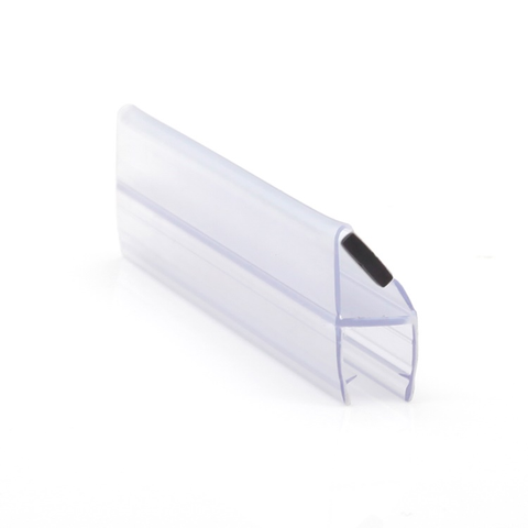 GUIDA 7160067 90/180 Degrees Plastic Enclosure Bathroom 6-12mm Glass Fitting Waterproof Megnatic Door&Window Seal Strip