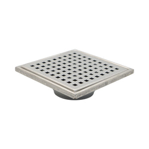 712308 71230801 Bathroom Shower Large Flow With Hair Strainer Anti-odor Stainless Steel Floor Drain