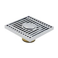 715034 71503401 Strainer Square Shower Waste Trap Filter Grate Bathroom Brass Floor Drain for washing machine